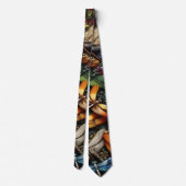 Dragonflies Neck Tie ネクタイ (裏面)