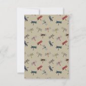 Dragonflyのダンディノート/グリーティングカード サンキューカード (正面)