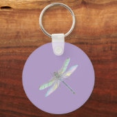 DRAGONFLYキーチェーン(ラベンダー) キーホルダー (正面)
