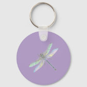 DRAGONFLYキーチェーン(ラベンダー) キーホルダー (裏面)