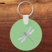 DRAGONFLYキーチェーン（緑） キーホルダー (裏面)