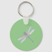DRAGONFLYキーチェーン（緑） キーホルダー (裏面)