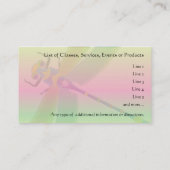 Dragonfly名刺 – インタラクティブテンプレート 名刺 (裏面)