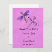 Dragonfly日付の保存 案内ポストカード (正面/裏面)