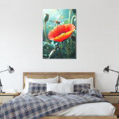 Dragonfly キャンバスプリント (インサイチュ (寝室))