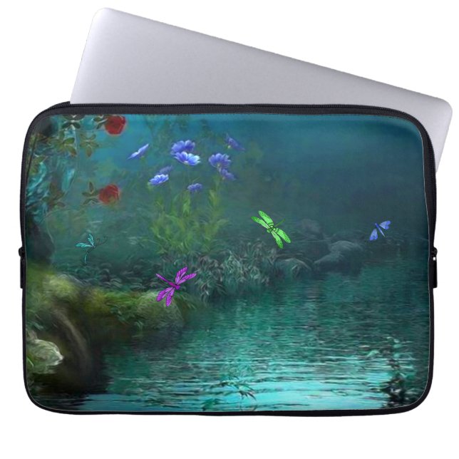 Dragonfly  ラップトップスリーブ (正面)