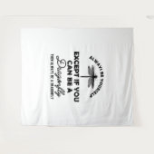 Dragonfly – 自分自身であっもしてBになることができる タペストリー (正面(横))