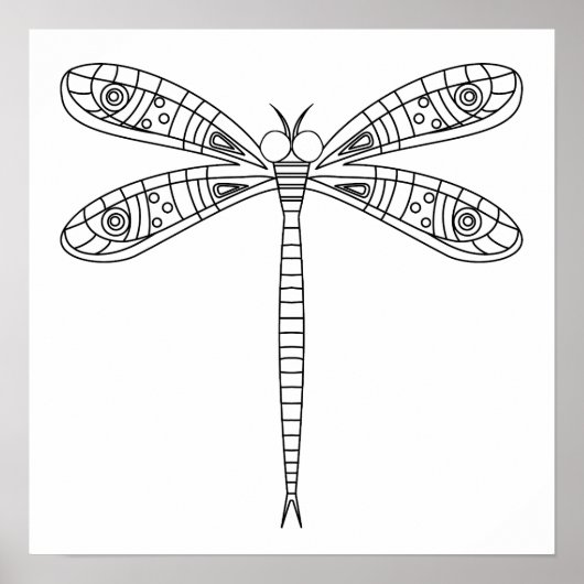 Dragonfly 1ポスターtoカラー ポスター (正面)