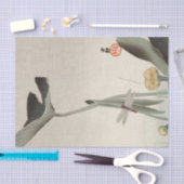 Dragonfly and Lotus, 1920 by Ohara Koson 薄葉紙 (クラフト)