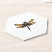 Dragonfly Animal Art Graphic Dragonfly (1) ペーパーコースター (アングル)