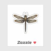 Dragonfly Animal Art Graphic Dragonfly (2) シール (シート)