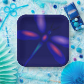 Dragonfly Art ペーパープレート (パーティー)