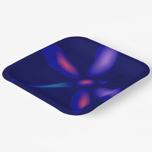 Dragonfly Art ペーパープレート (傾斜あり)