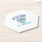 Dragonfly Dancing On The Winds Dragonfly Lovers Dr ペーパーコースター (アングル)