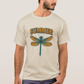Dragonfly Dream T-Shirt – Cool Nature Graphic Tee Tシャツ (正面)