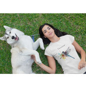 Dragonfly Dreamscape, カスタムデザイン トライブレンドTシャツ