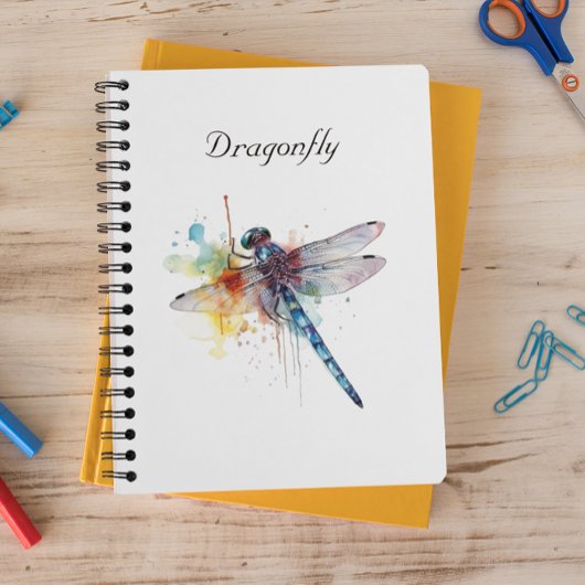 Dragonfly Dreamscape カスタムノート ノートブック