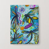 Dragonfly Fantasy  缶バッジ (正面)