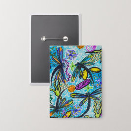 Dragonfly Fantasy 缶バッジ