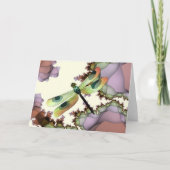 Dragonfly Fractalsカード(自然) カード (正面)