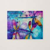 Dragonfly Garden ジグソーパズル (横)