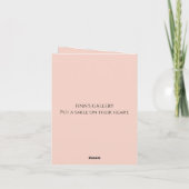 DRAGONFLY GARDEN BLANK ALL-OCCASION CARD サンキューカード (裏面)