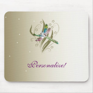 Dragonfly Glow Mousepad マウスパッド
