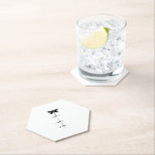 Dragonfly Heartbeat EKG Pulse Nature Insect Dragon ペーパーコースター (インサイチュ)