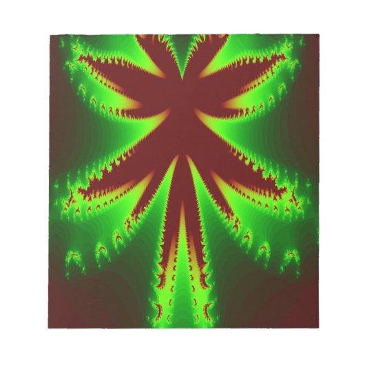 Dragonfly In Flamesメモ帳 ノートパッド (正面)