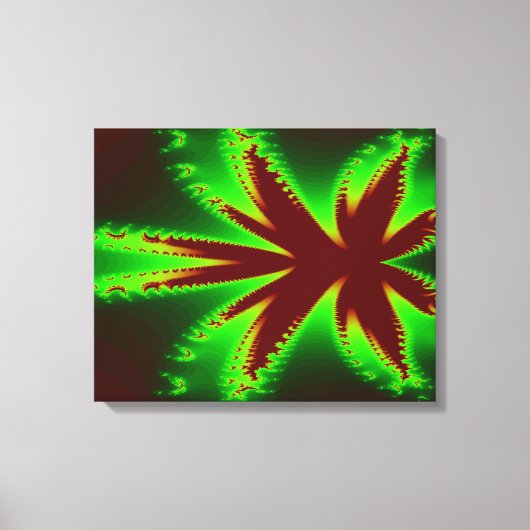 Dragonfly in Flames Canvas Print キャンバスプリント (正面)