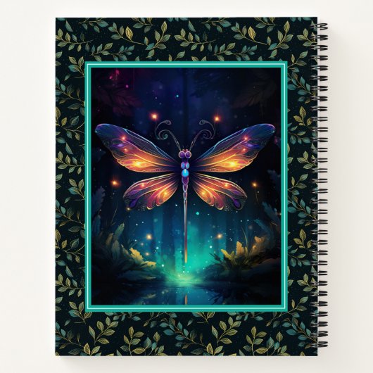 Dragonfly JournalまたはNotebook ノートブック (裏面)