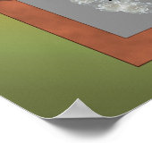 Dragonfly Kids Personalized Door Wall Photo  ポスター (角)