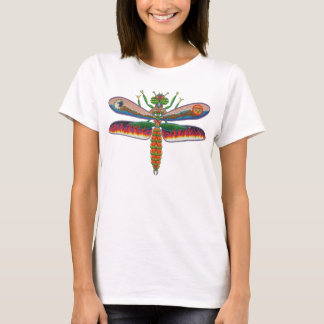 Dragonfly/Libélula Psycho Tシャツ