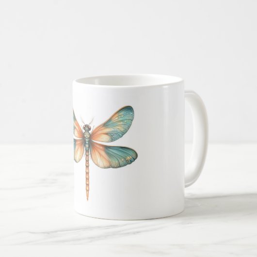 Dragonfly Mug コーヒーマグカップ (正面右)