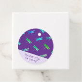 Dragonfly Purple Bright Boy Birthday フェイバータグ (インサイチュ)