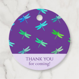 Dragonfly Purple Bright Boy Birthday フェイバータグ