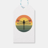 Dragonfly Retro (2) ギフトタグ (正面)