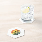 Dragonfly Retro (2) ペーパーコースター (インサイチュ)