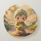 Dragonfly – Star Nectar of the Silent Night.5 ラウンドクッション (裏面)