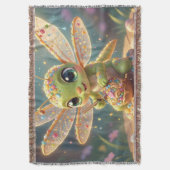 Dragonfly – Star Nectar of the Silent Night.6 スローブランケット (正面縦)