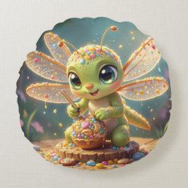 Dragonfly – Star Nectar of the Silent Night.6 ラウンドクッション