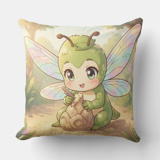 Dragonfly – Star Nectar of the Silent Night.7 クッション (正面)