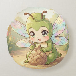 Dragonfly – Star Nectar of the Silent Night.7 ラウンドクッション