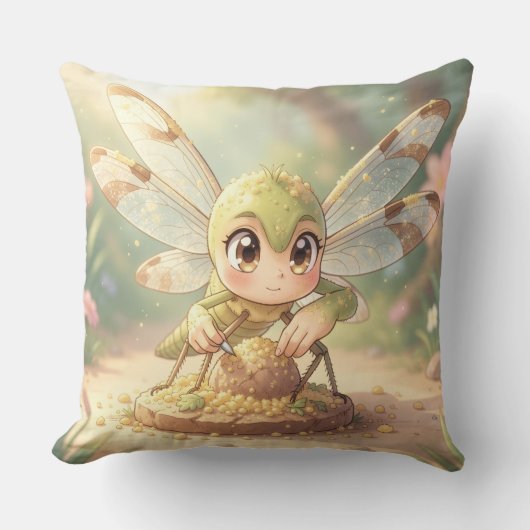 Dragonfly – Star Nectar of the Silent Night.9 クッション (正面)