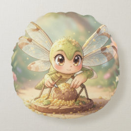 Dragonfly – Star Nectar of the Silent Night.9 ラウンドクッション