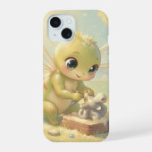Dragonfly – Star Nectar of the Silent Night iPhone 15ケース (裏面)