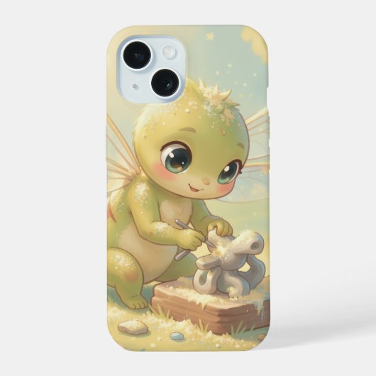 Dragonfly – Star Nectar of the Silent Night iPhone 15ケース (裏面)