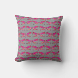 Dragonfly Throw Pillow クッション