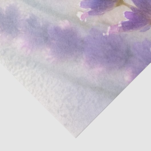 Dragonfly With Lavender Flowers  薄葉紙 (詳細)