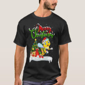 Dragonfly   Xmas Decorations Santa Dragonfly Chris Tシャツ (正面)